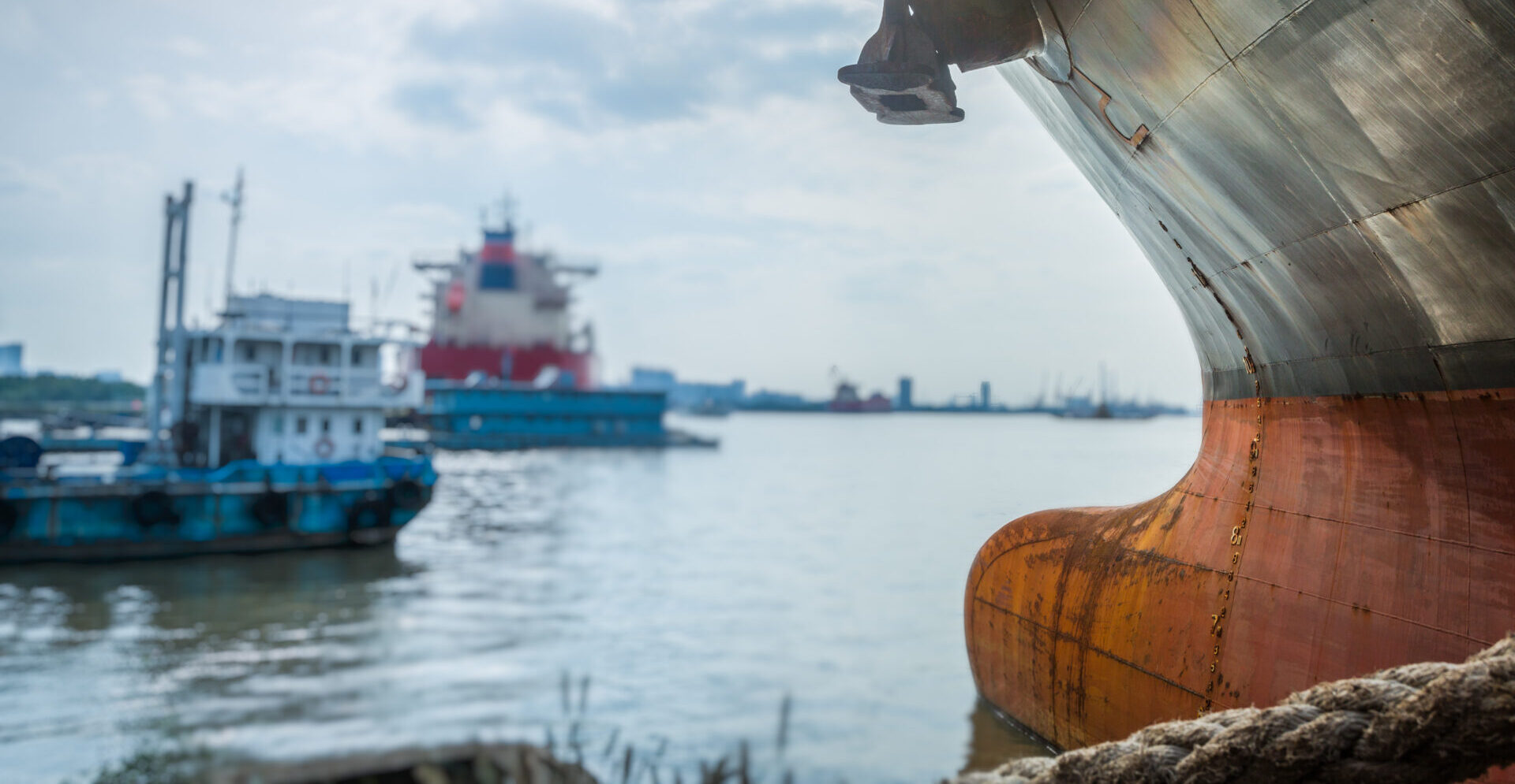 cargo container ship