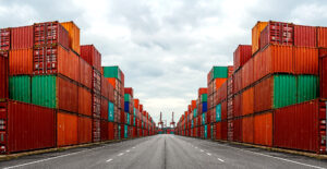 Services shipping containers port terminal